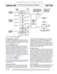 ADSP-2196MKSTZ-160 Datasheet Page 7