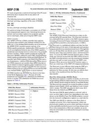 ADSP-2196MKSTZ-160 Datasheet Page 10