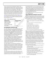 ADSP-21990BSTZ Datasheet Page 7