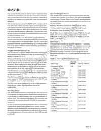 ADSP-21991BSTZ Datasheet Page 10