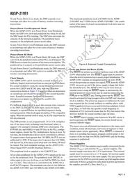 ADSP-21991BSTZ Datasheet Page 12