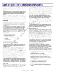 ADSP-BF518BSWZ4F16 Datasheet Page 10