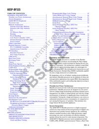 ADSP-BF535PKBZ-350 Datasheet Page 2