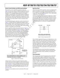 ADSP-BF705BBCZ-4 Datasheet Page 13
