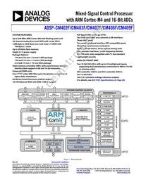ADSP-CM409CBCZ-AF Datasheet Cover