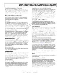 ADSP-CM409CBCZ-AF Datasheet Page 11