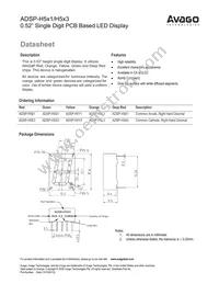 ADSP-H5Y3 Datasheet Cover