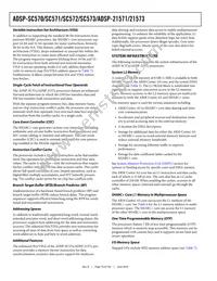 ADSP-SC573CBCZ-4 Datasheet Page 10