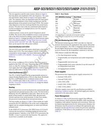 ADSP-SC573CBCZ-4 Datasheet Page 21