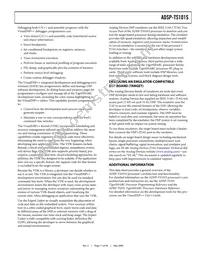ADSP-TS101SAB1-100 Datasheet Page 11