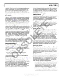 ADSP-TS201SYBPZ050 Datasheet Page 7