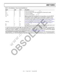 ADSP-TS202SABPZ050 Datasheet Page 19