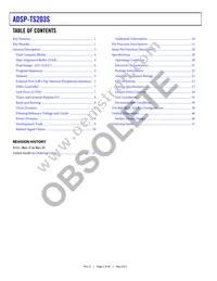 ADSP-TS203SBBPZ050 Datasheet Page 2