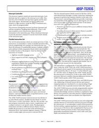 ADSP-TS203SBBPZ050 Datasheet Page 5