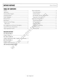 ADT6401SRJZ-RL7 Datasheet Page 2