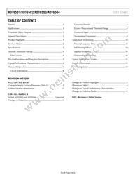 ADT6501SRJZP085-RL Datasheet Page 2