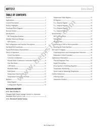 ADT7312WCZ-PT7 Datasheet Page 2