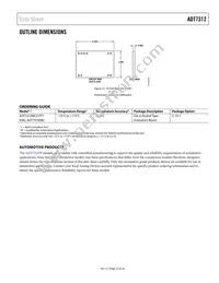 ADT7312WCZ-PT7 Datasheet Page 23