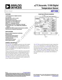 ADT7408CCPZ-REEL Datasheet Cover