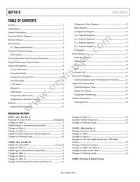 ADT7410TRZ-REEL Datasheet Page 2