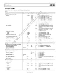 ADT7420UCPZ-R2 Datasheet Page 3