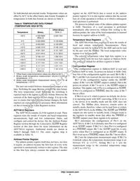 ADT7461AARMZ-R Datasheet Page 9