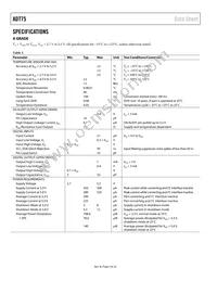 ADT75BRMZ-REEL Datasheet Page 4
