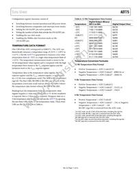 ADT75BRMZ-REEL Datasheet Page 11