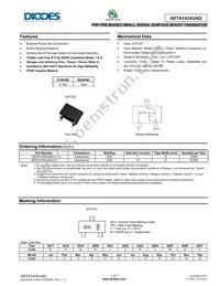 ADTA143XUAQ-7 Datasheet Cover