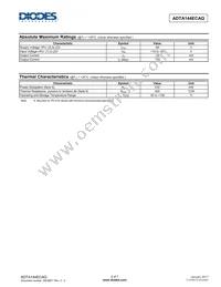 ADTA144ECAQ-7 Datasheet Page 2