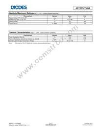 ADTC114YUAQ-13 Datasheet Page 2