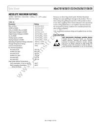 ADUC7019BCPZ62IRL7 Datasheet Page 21