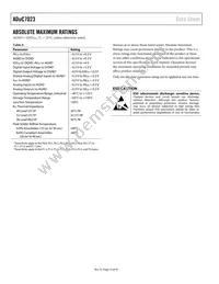 ADUC7023BCPZ62I-RL Datasheet Page 14