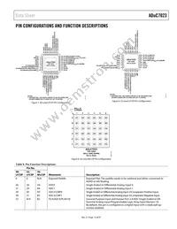 ADUC7023BCPZ62I-RL Datasheet Page 15