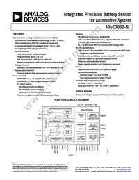 ADUC7032BSTZ-88-RL Datasheet Cover