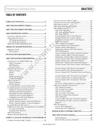 ADUC7032BSTZ-8V-RL Datasheet Page 2