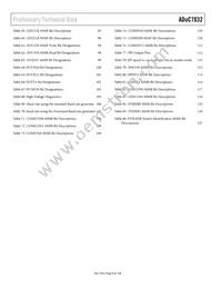 ADUC7032BSTZ-8V-RL Datasheet Page 6