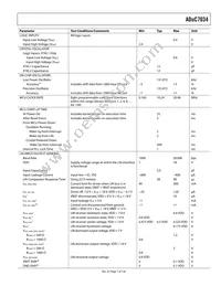 ADUC7034BCPZ Datasheet Page 7