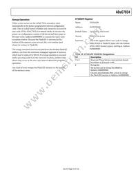 ADUC7034BCPZ Datasheet Page 23