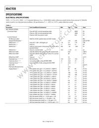 ADUC7036DCPZ-RL Datasheet Page 4