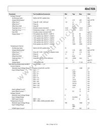 ADUC7036DCPZ-RL Datasheet Page 5