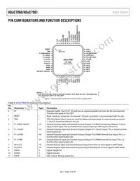 ADUC7060BSTZ32-RL Datasheet Page 16