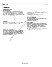 ADUC7121BBCZ Datasheet Page 20