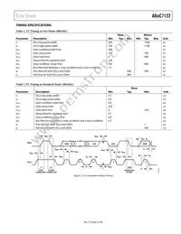 ADUC7122BBCZ Datasheet Page 9