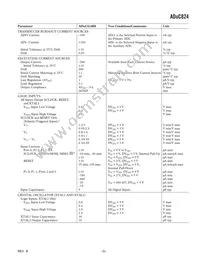ADUC824BSZ-REEL Datasheet Page 5