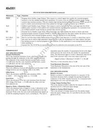 ADUC831BCPZ-REEL Datasheet Page 10