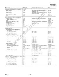 ADUC834BCPZ-REEL Datasheet Page 5