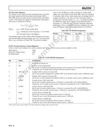 ADUC834BCPZ-REEL Datasheet Page 21