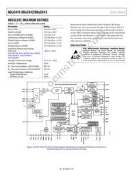 ADUC843BCPZ8-3 Datasheet Page 8