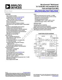 ADUC847BSZ8-3 Datasheet Cover